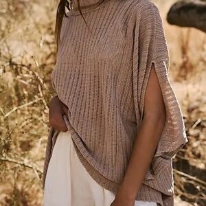 Free People Beach East End Tunic in cashmere shade, NWT